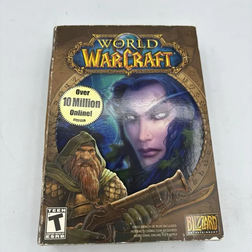 World‎ of Warcraft Computer Game Windows PC & Mac Sealed Unopened Box